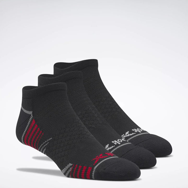 Reebok  Men's Performance Nylon Low Cut Socks 3 Pairs