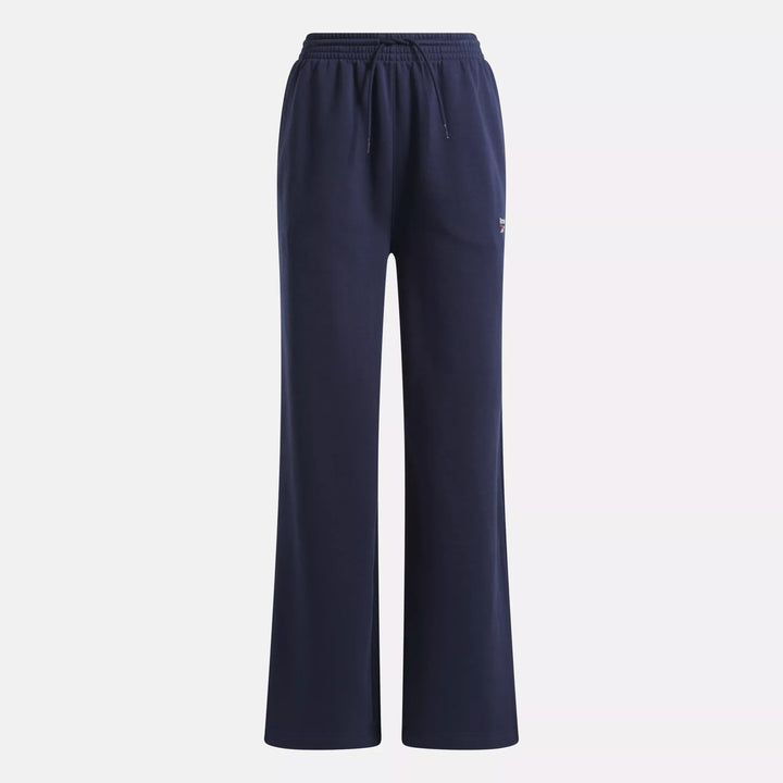 Women's Reebok Identity Small Logo Fleece Wide Leg Pants