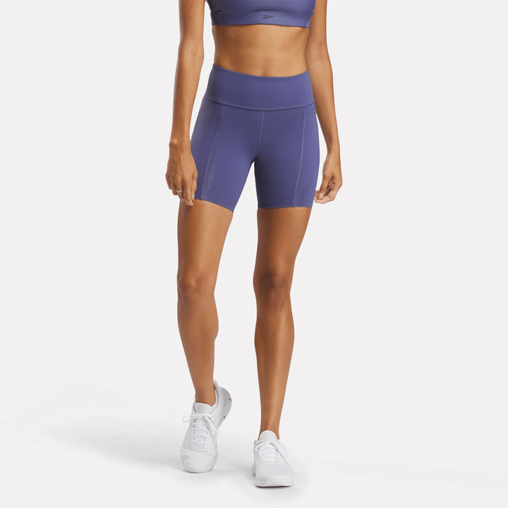 Reebok Women's Lux High Rise Biker Shorts 6"