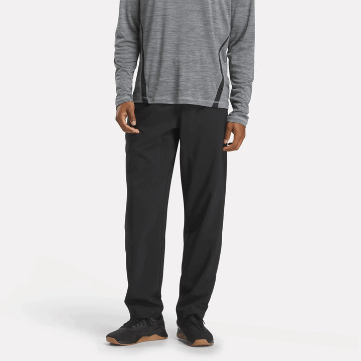 Reebok Men's Training Essentials Knit Woven Unlined Pants