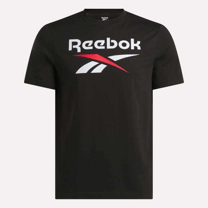 Reebok Men's Reebok Identity Big Stacked Logo T-Shirt