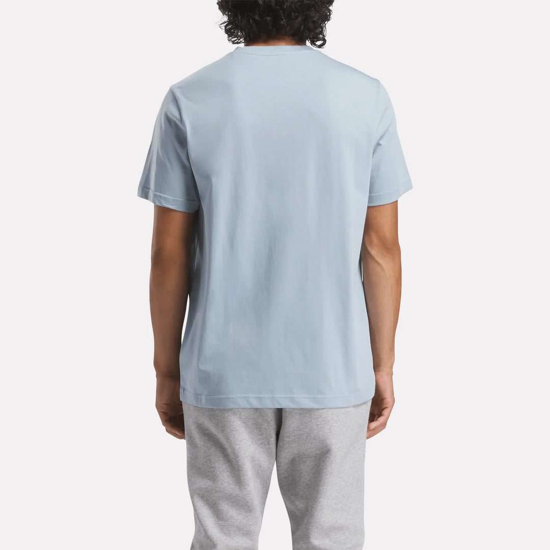 Reebok Men's Reebok Identity Big Stacked Logo T-Shirt