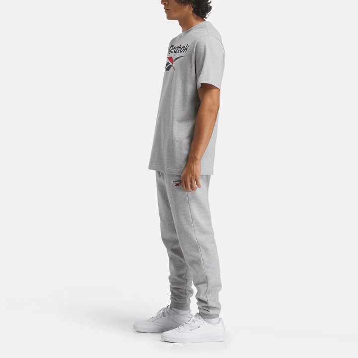 Reebok Men's Reebok Identity Big Stacked Logo T-Shirt