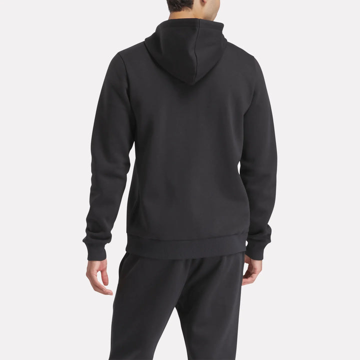 Reebok Men's Reebok Identity Small Logo Fleece Full-Zip Hoodie