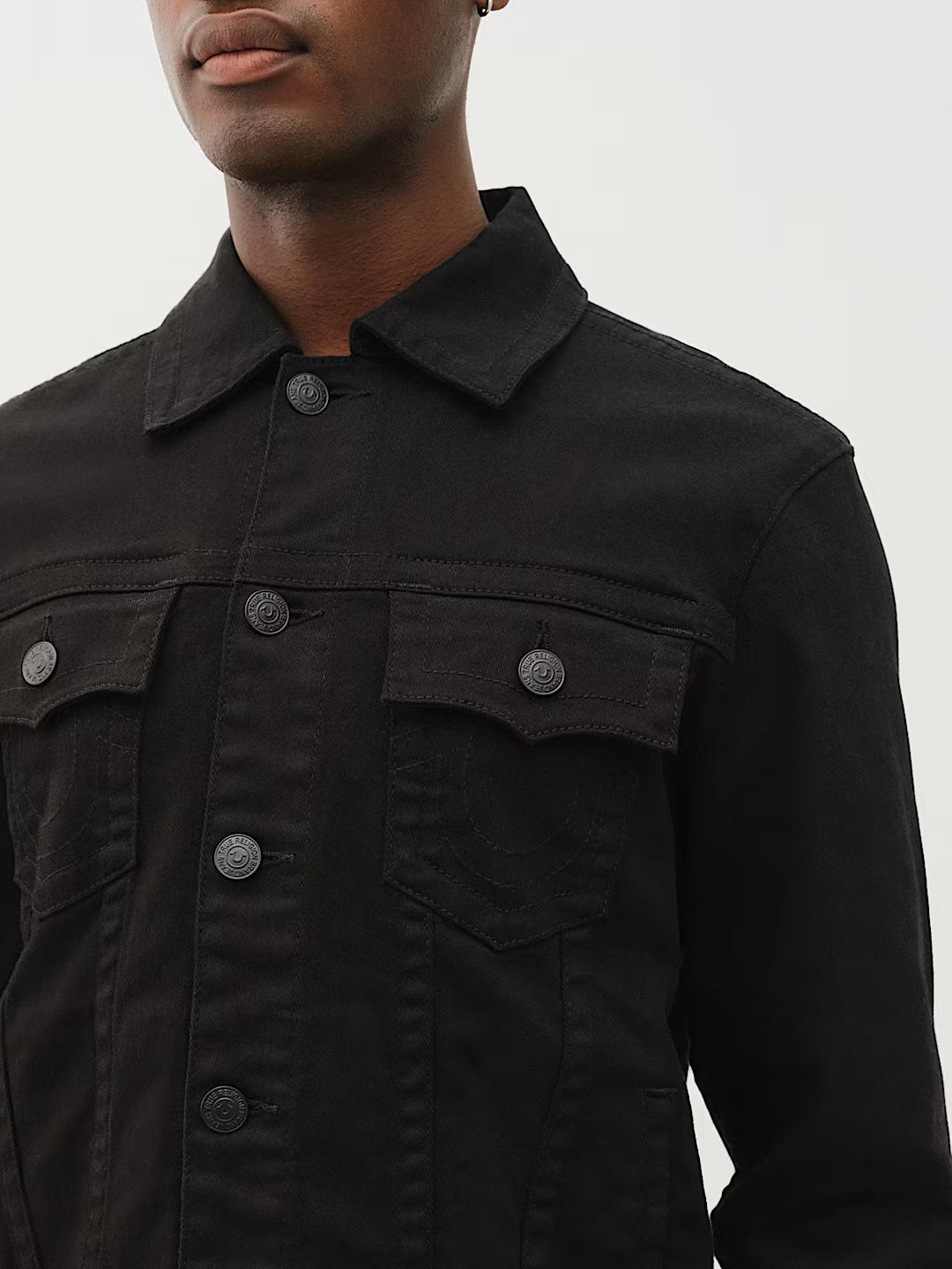 TRUE RELIGION DENIM TRUCKER JACKET