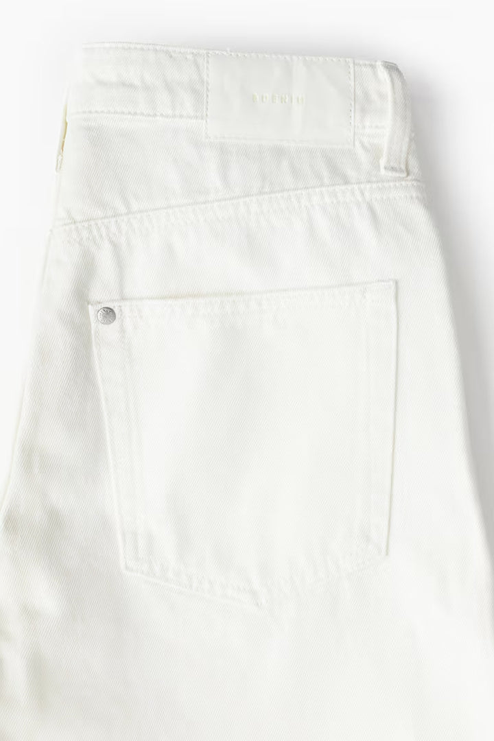 H&M HIGH BERMUDA DENIM SHORTS
