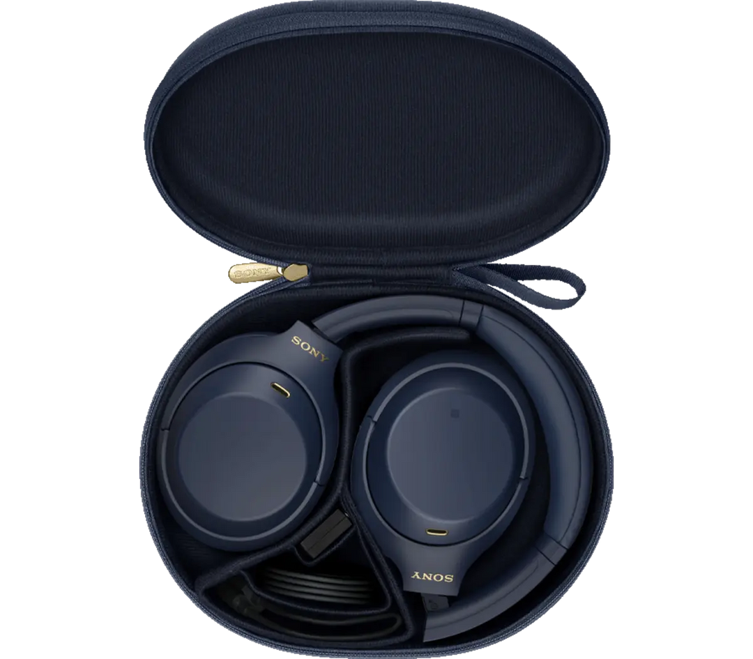 Sony WH-1000XM4 Premium Wireless Noise Canceling Headphones | Midnight Blue