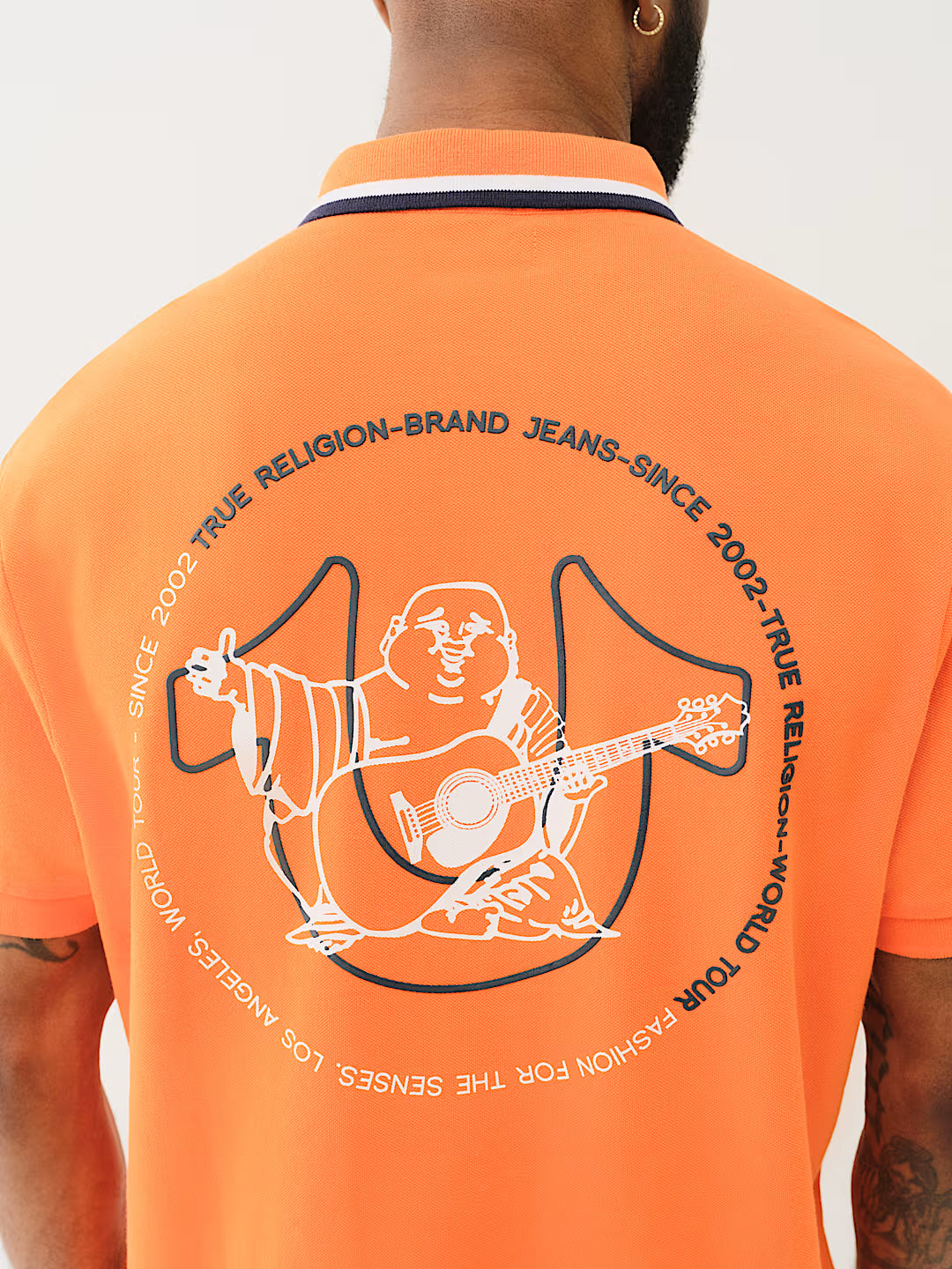 TRUE RELIGION RELAXED POLO SHIRT