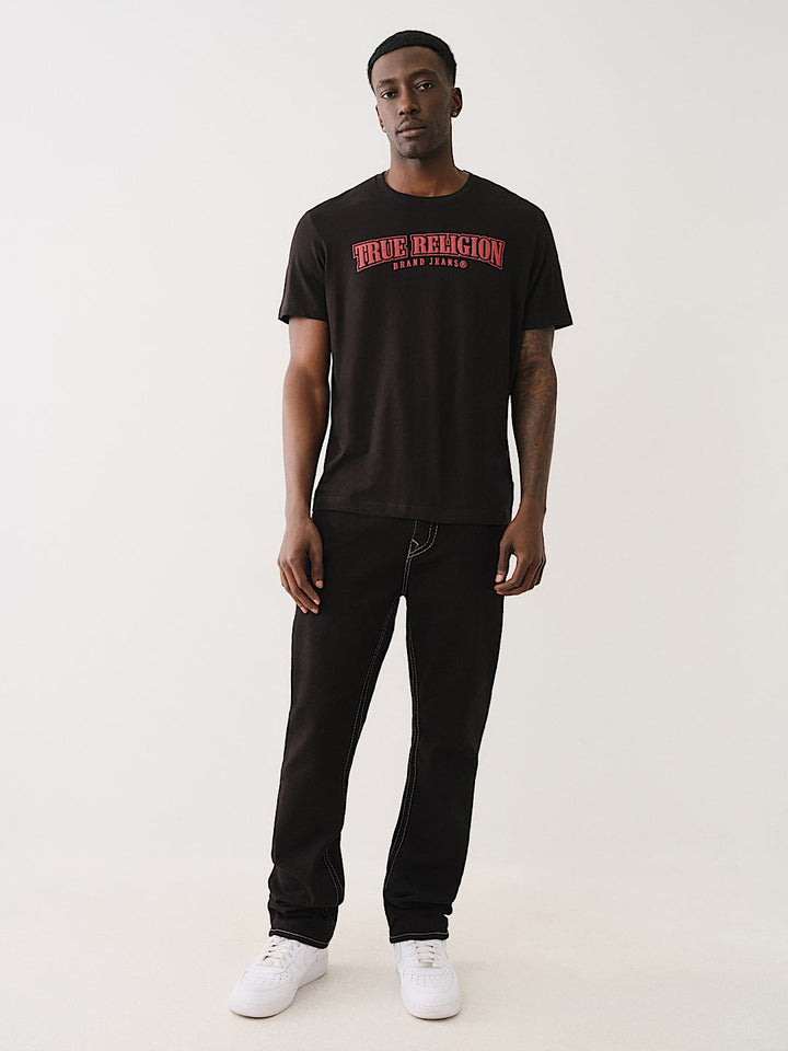 TRUE RELIGION PAINTED HORSESHOE RELAXED TEE