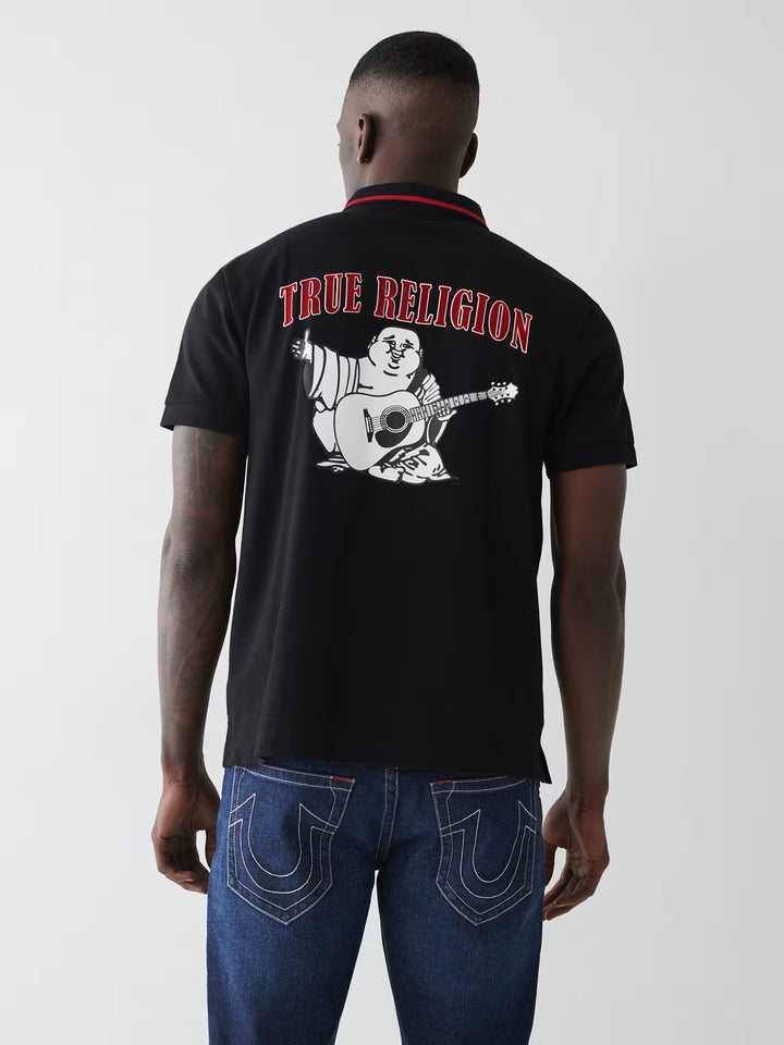 TRUE RELIGION LOGO POLO SHIRT
