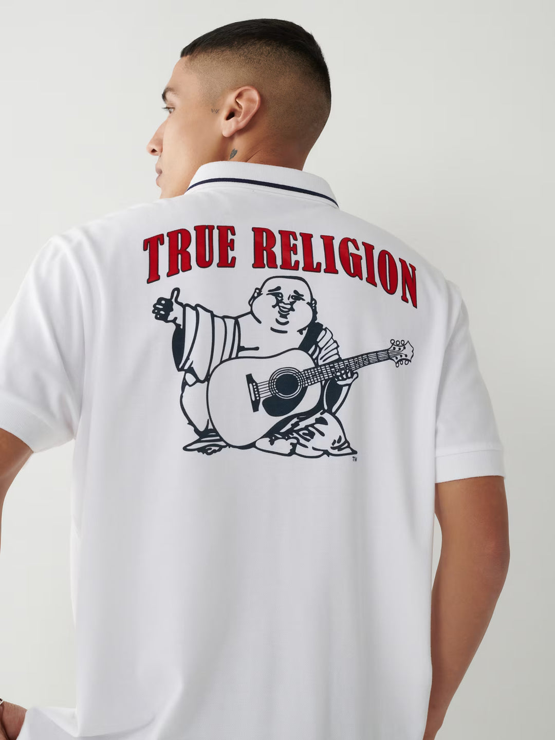 TRUE RELIGION LOGO POLO SHIRT