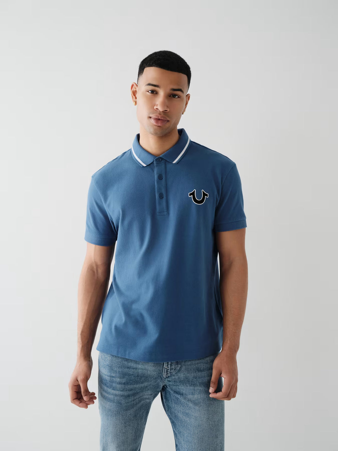 TRUE RELIGION LOGO POLO SHIRT