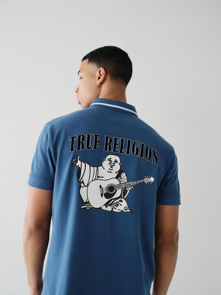 TRUE RELIGION LOGO POLO SHIRT