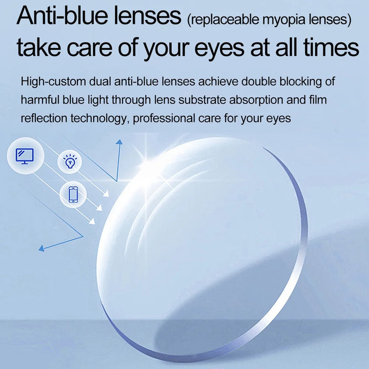Mingdaln Wireless Bluetooth Glasses for Men and Women, Smart Glasses with Open-Ear Voice Control & Calling, Anti-Blue Light, AI Assistant & Translation for Traveling and Driving