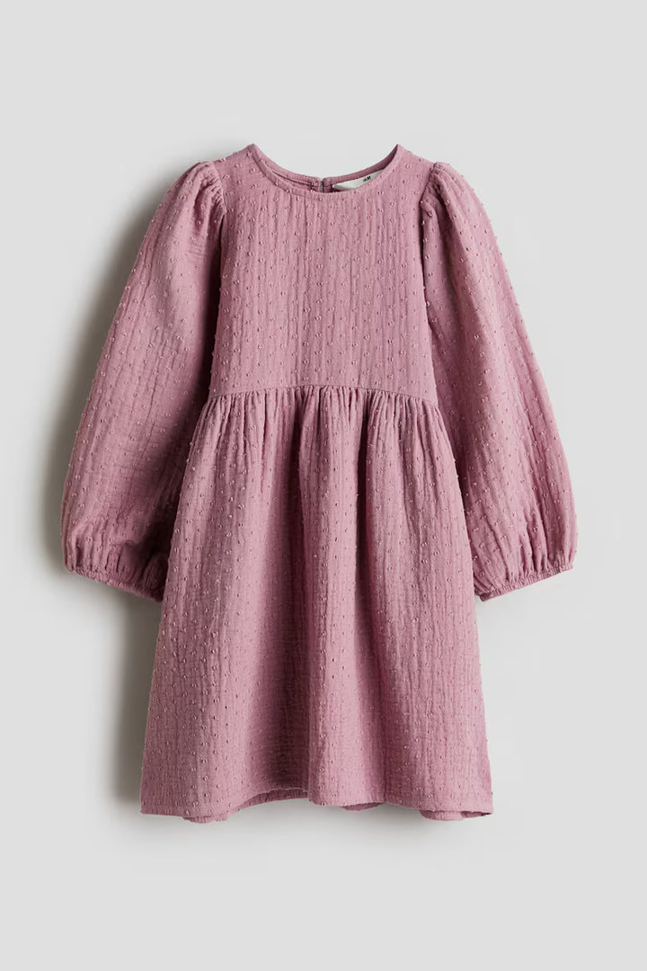 H&M Cotton Muslin Dress