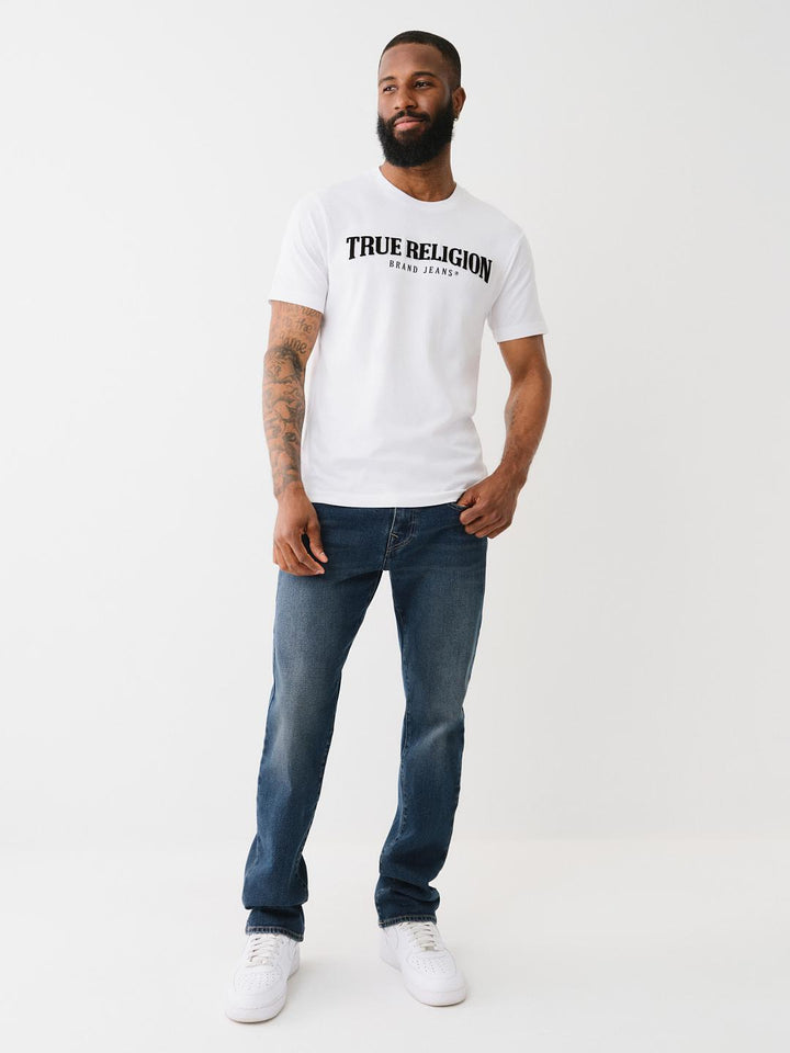 TRUE RELIGION PILE ARCH TRUE RELIGION LOGO TEE