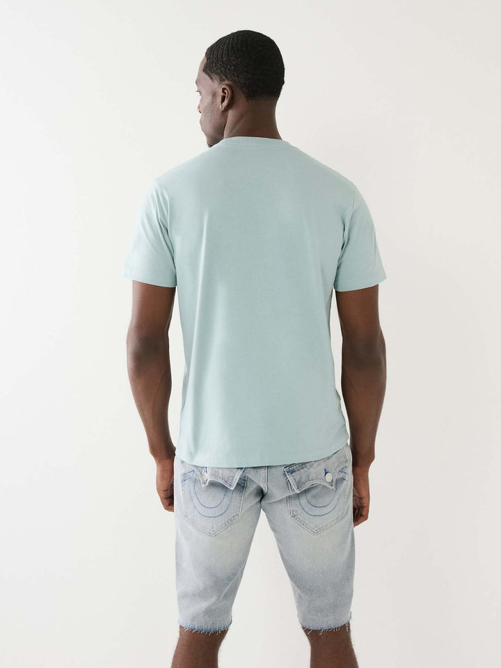 TRUE RELIGION PILE ARCH TRUE RELIGION LOGO TEE