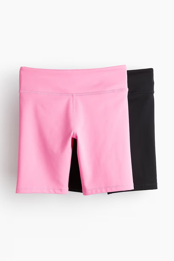 H&M 2-pack Biking Shorts in DryMove™