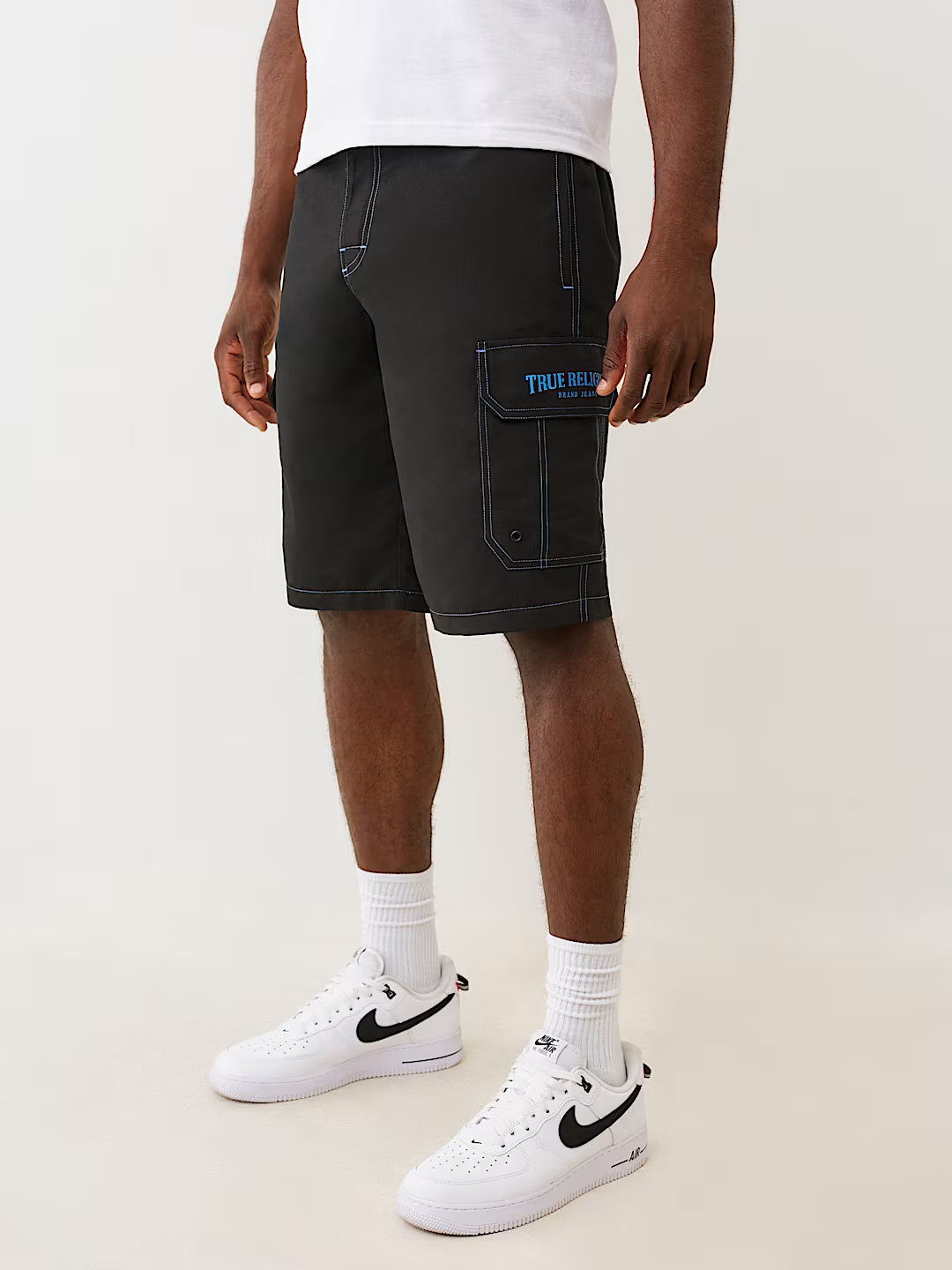 TRUE RELIGION CARGO BOARD SHORTS