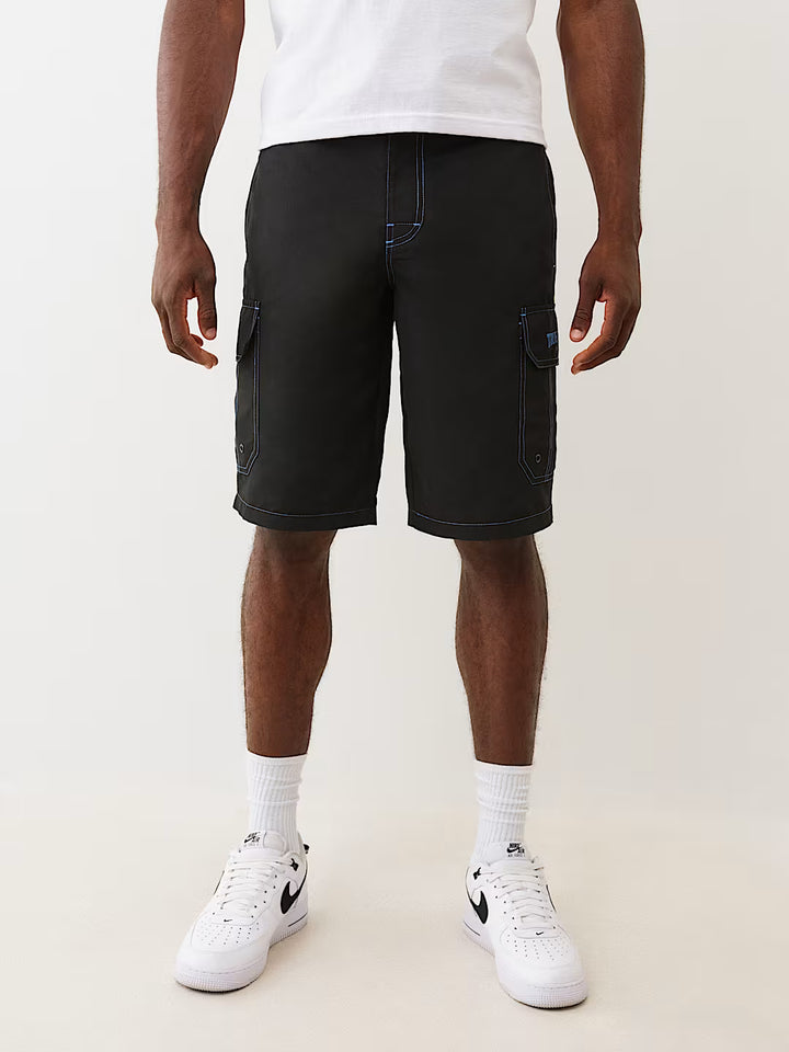 TRUE RELIGION CARGO BOARD SHORTS