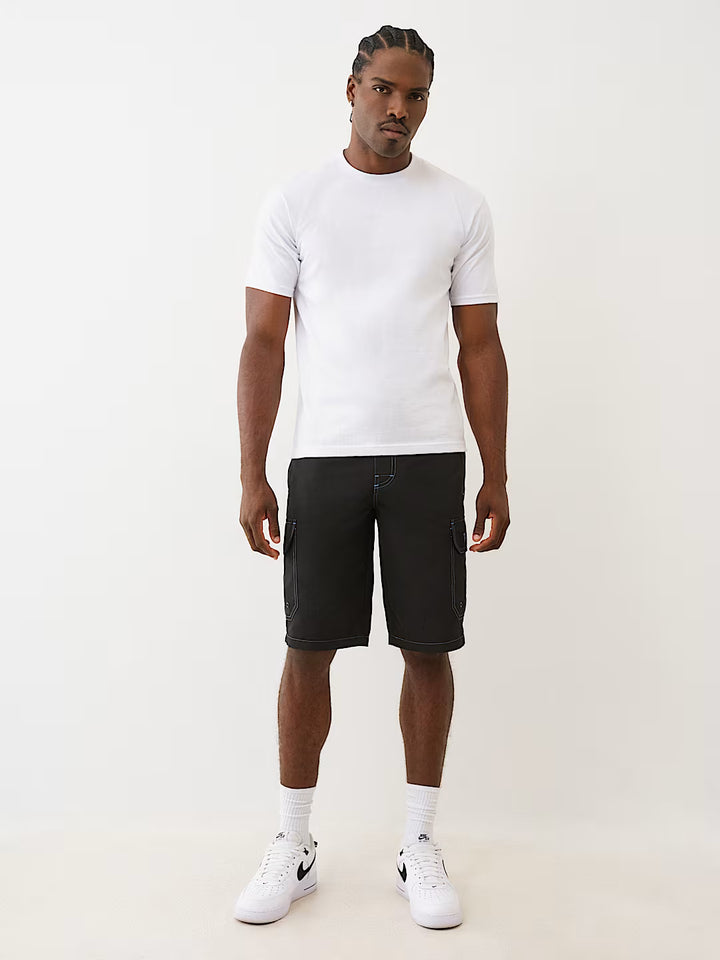 TRUE RELIGION CARGO BOARD SHORTS