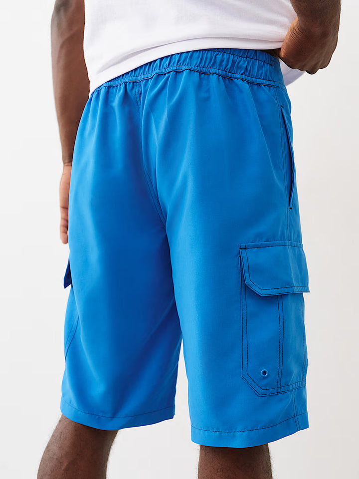 TRUE RELIGION CARGO BOARD SHORTS