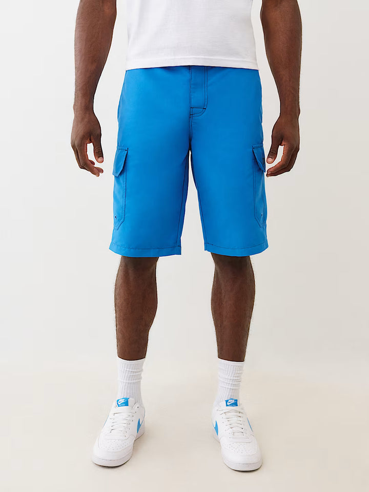 TRUE RELIGION CARGO BOARD SHORTS
