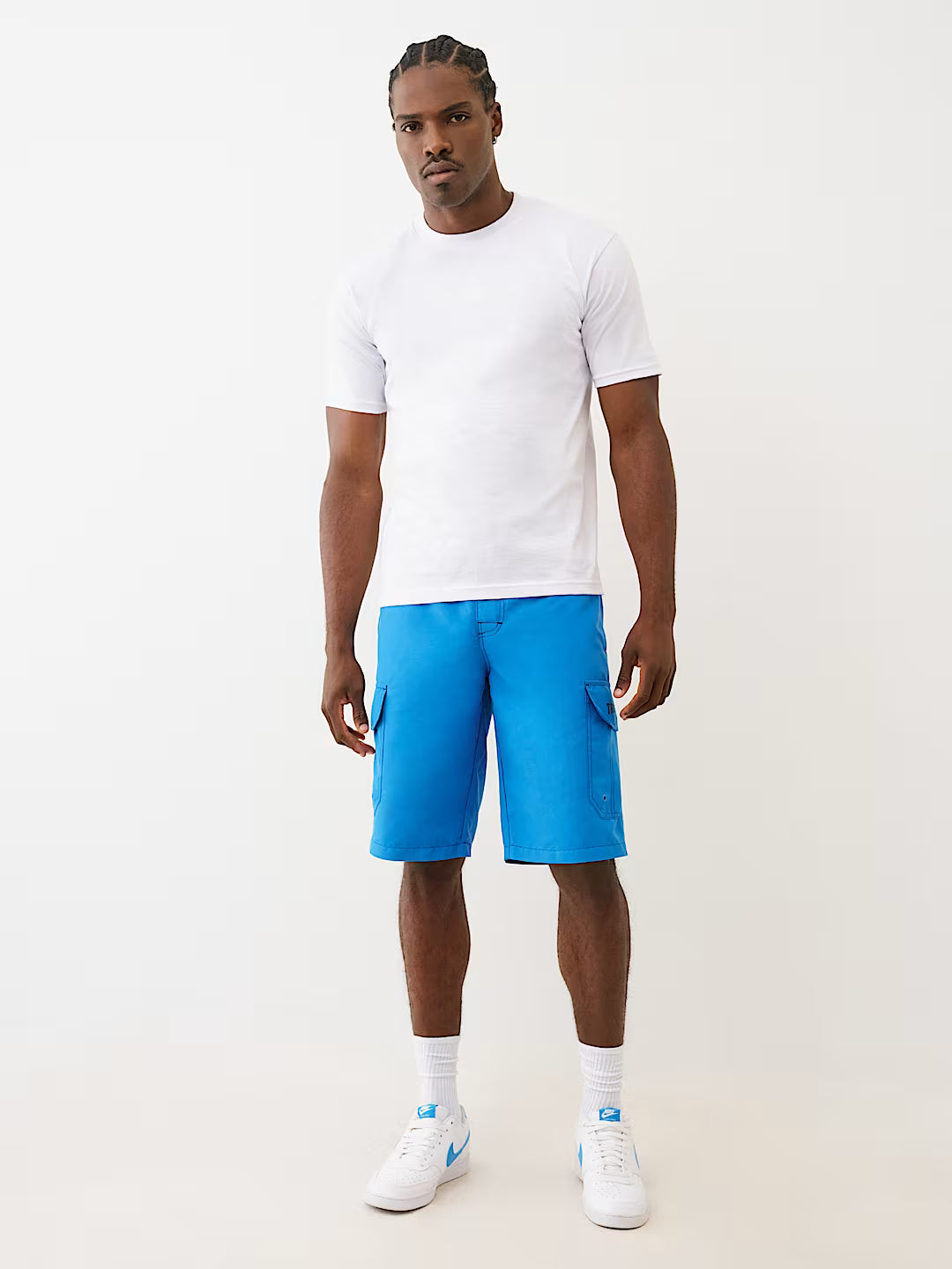 TRUE RELIGION CARGO BOARD SHORTS