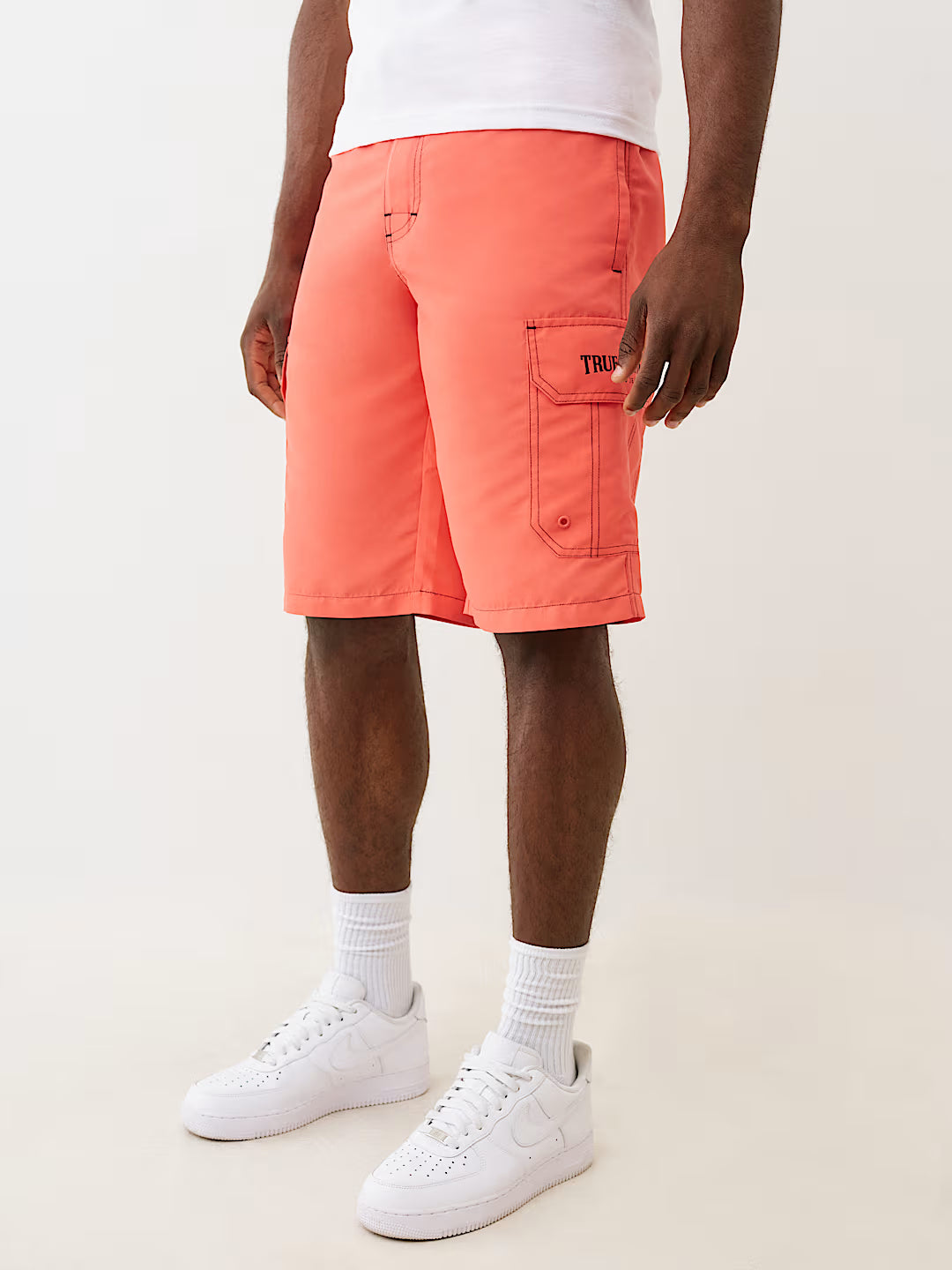TRUE RELIGION CARGO BOARD SHORTS