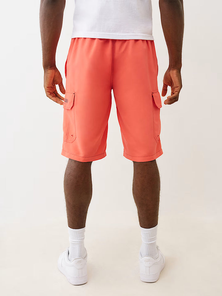 TRUE RELIGION CARGO BOARD SHORTS