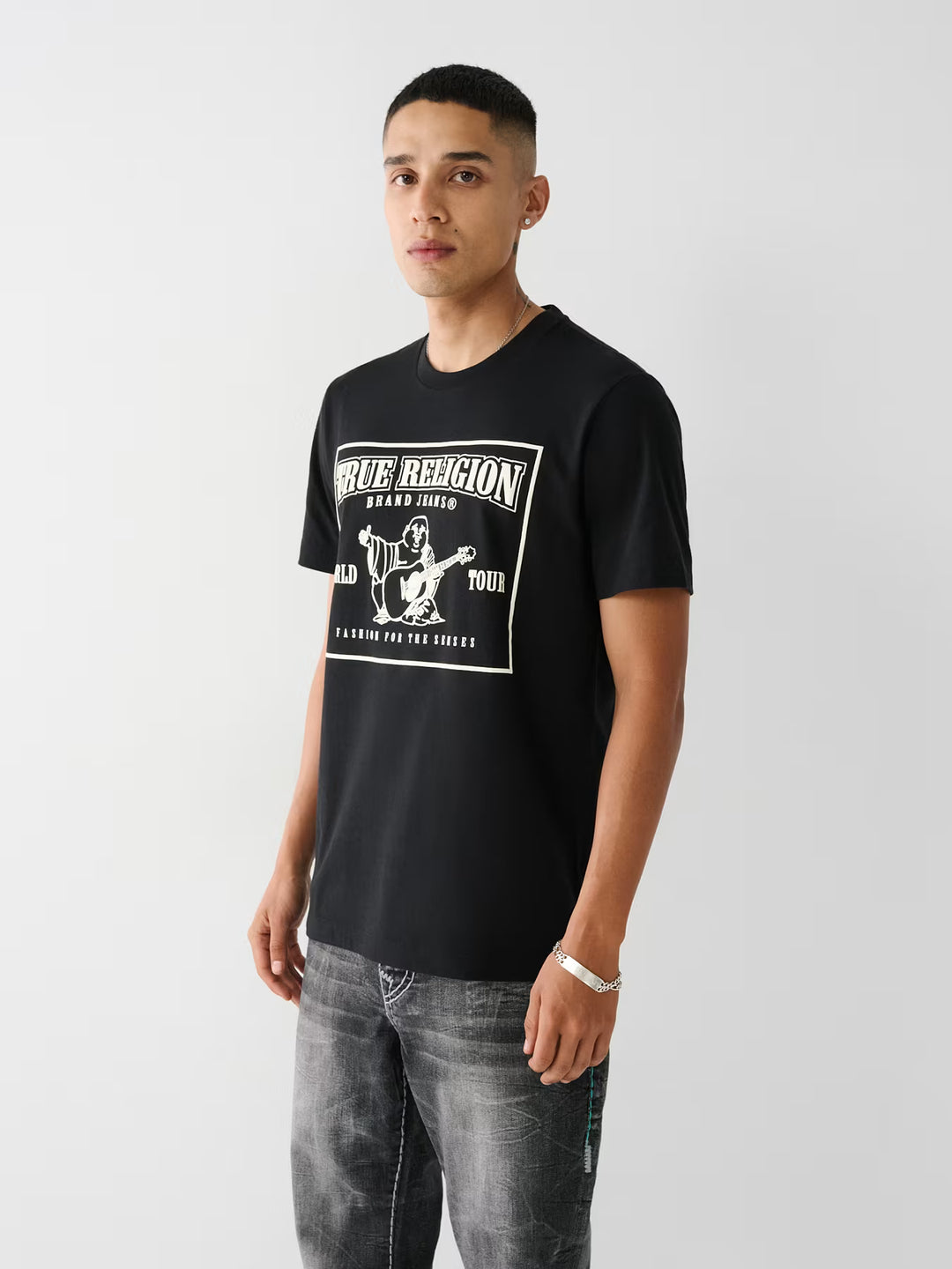 TRUE RELIGION BUDDHA LOGO TEE