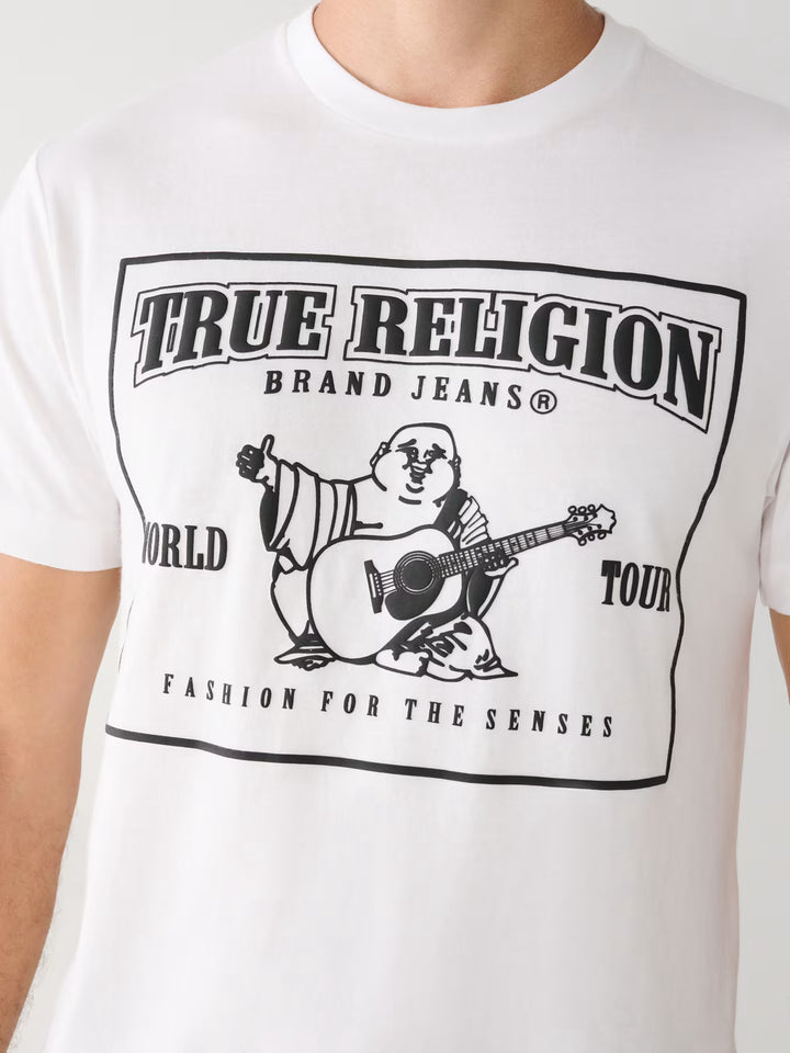 TRUE RELIGION BUDDHA LOGO TEE