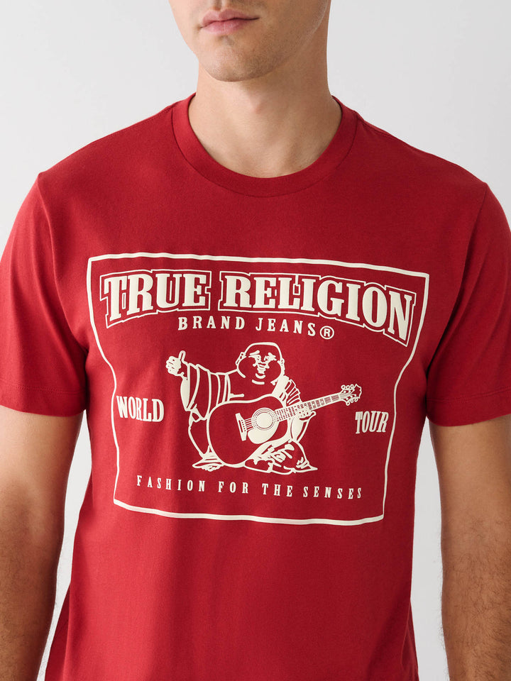 TRUE RELIGION BUDDHA LOGO TEE