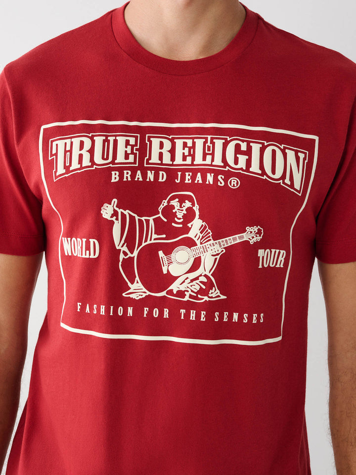 TRUE RELIGION BUDDHA LOGO TEE