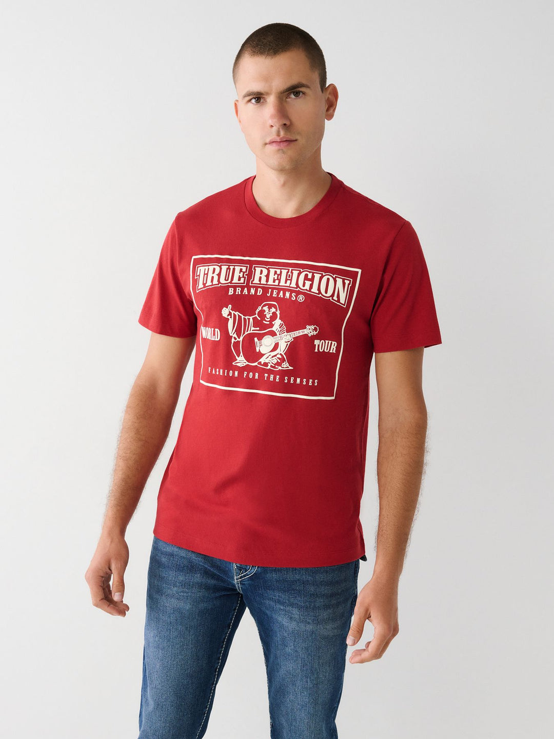 TRUE RELIGION BUDDHA LOGO TEE