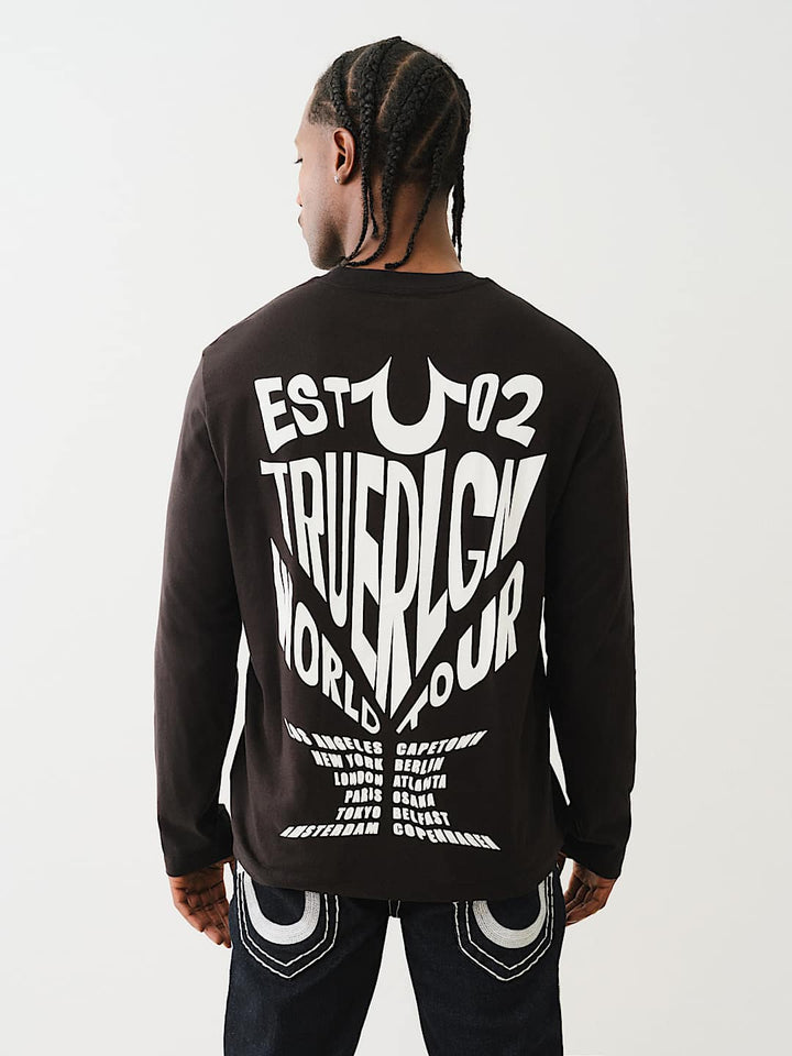 TRUE RELIGION WARPED TOUR LONG SLEEVE TEE