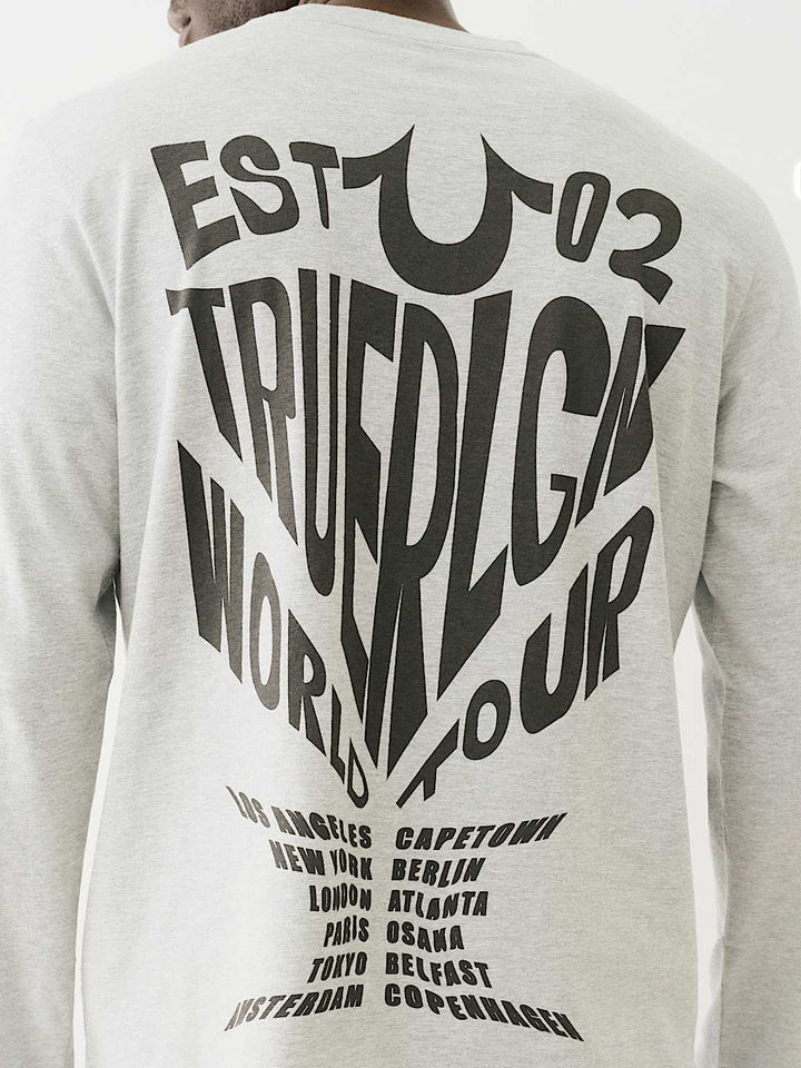 TRUE RELIGION WARPED TOUR LONG SLEEVE TEE