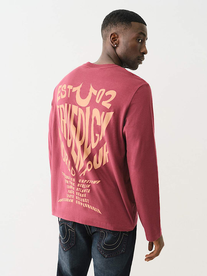 TRUE RELIGION WARPED TOUR LONG SLEEVE TEE
