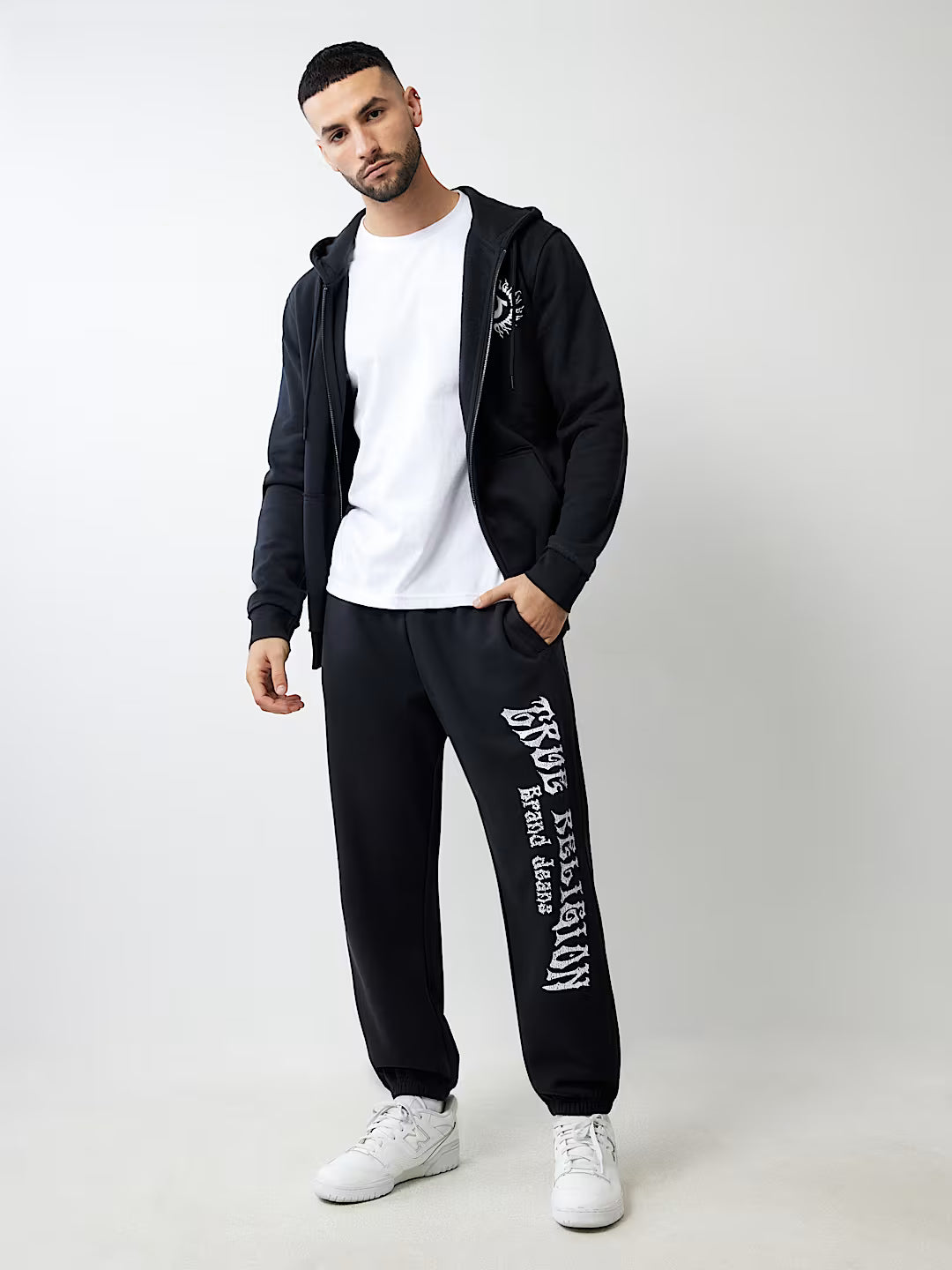 TRUE RELIGION BLAZING LOGO JOGGER