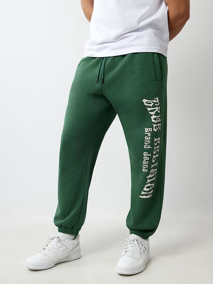 TRUE RELIGION BLAZING LOGO JOGGER