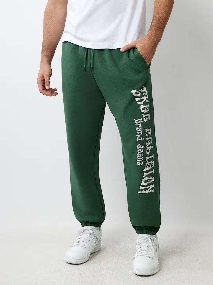TRUE RELIGION BLAZING LOGO JOGGER