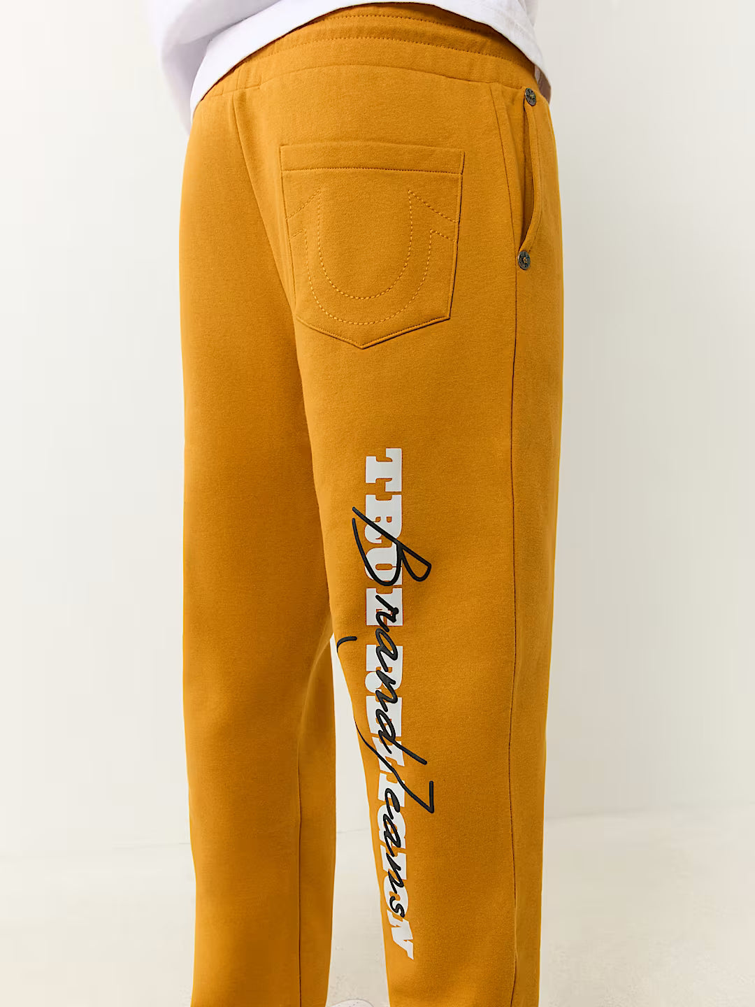 TRUE RELIGION PUFF PRINT LOGO SWEAT PANT