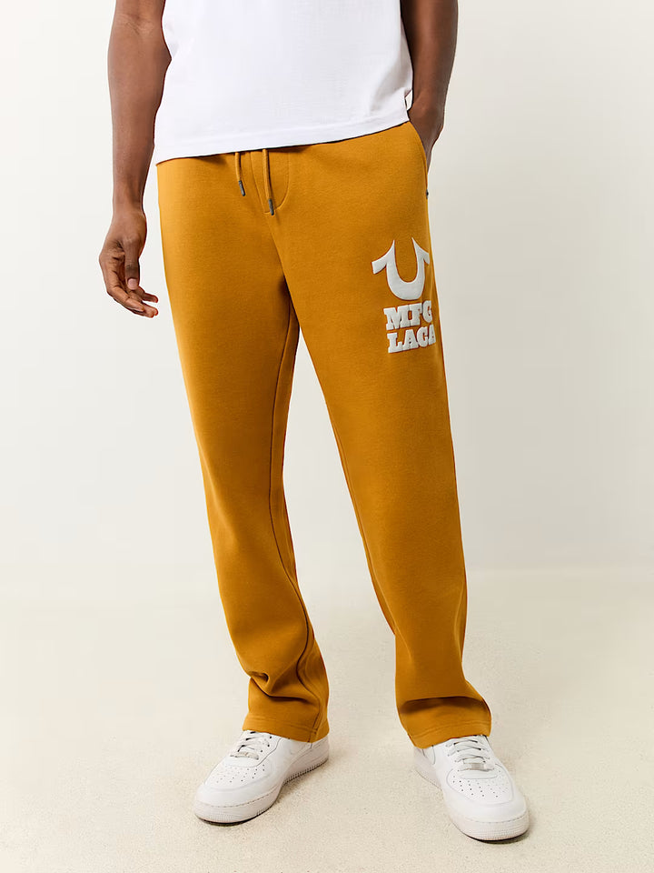 TRUE RELIGION PUFF PRINT LOGO SWEAT PANT