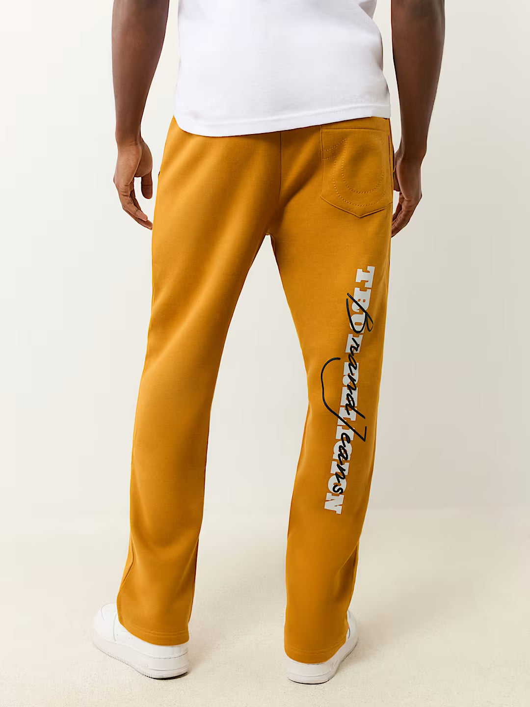 TRUE RELIGION PUFF PRINT LOGO SWEAT PANT