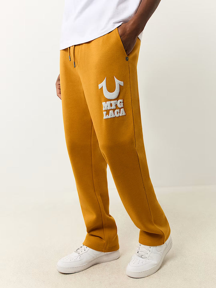 TRUE RELIGION PUFF PRINT LOGO SWEAT PANT