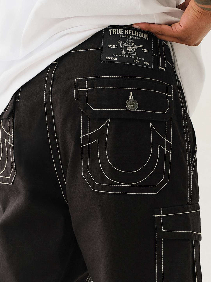 TRUE RELIGION RIPSTOP CARGO SHORT