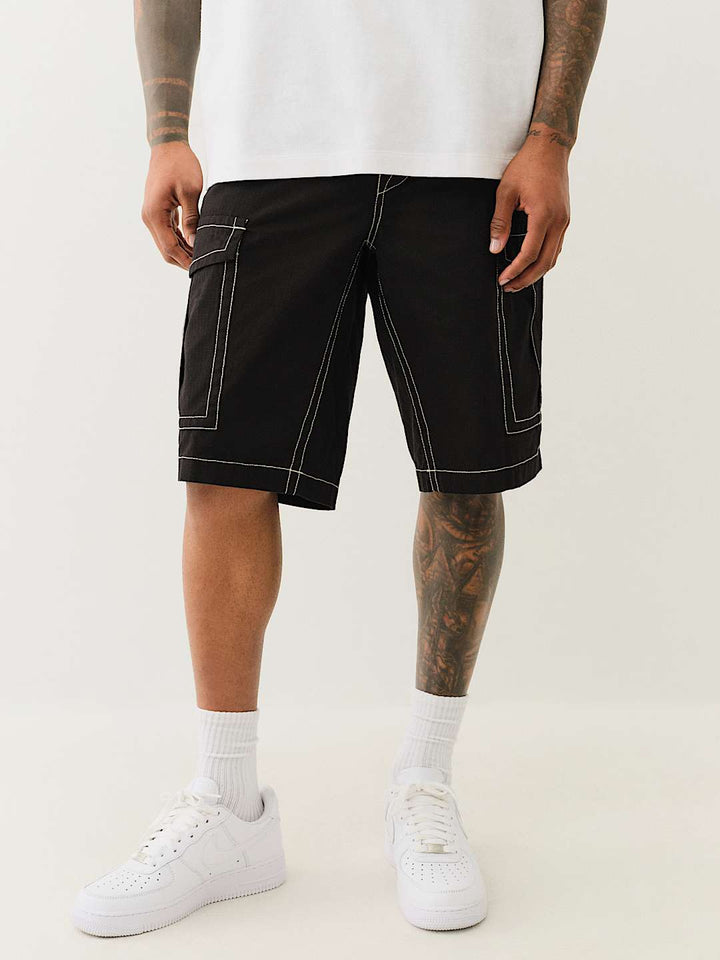 TRUE RELIGION RIPSTOP CARGO SHORT