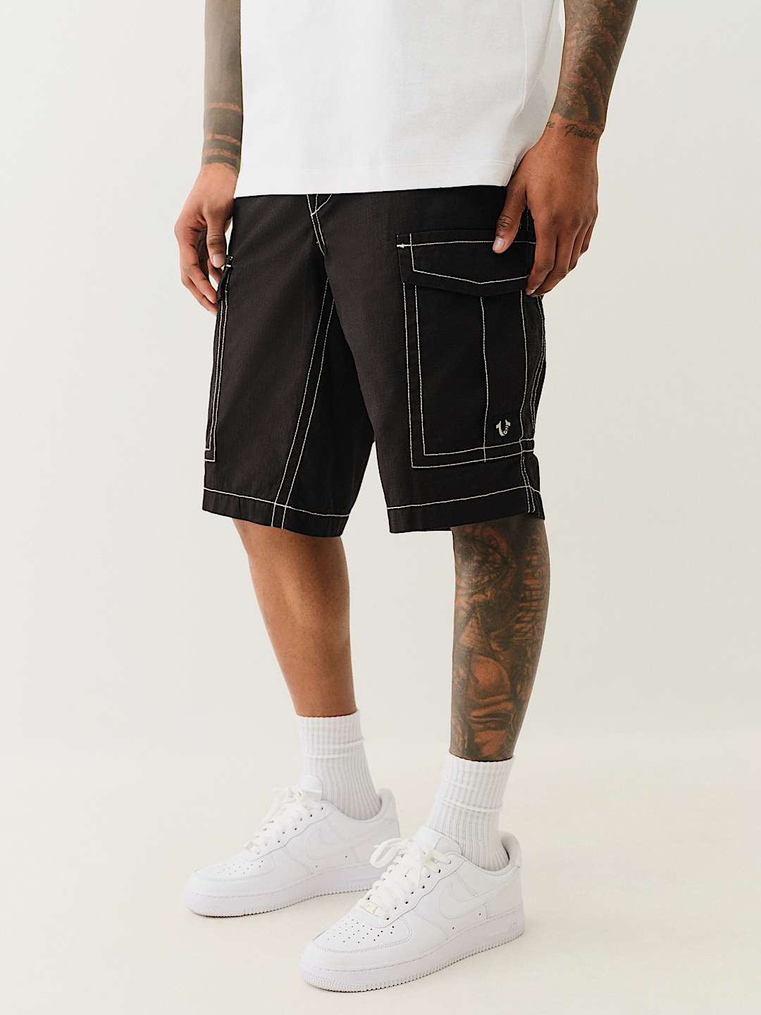 TRUE RELIGION RIPSTOP CARGO SHORT