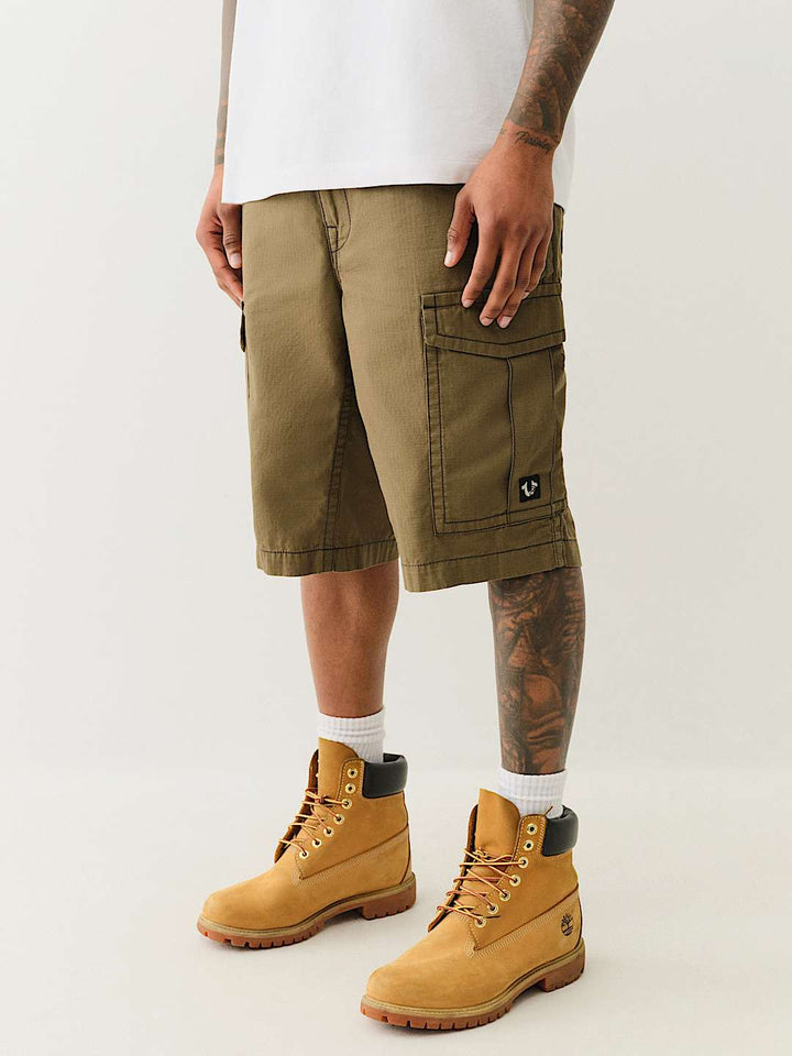 TRUE RELIGION RIPSTOP CARGO SHORT