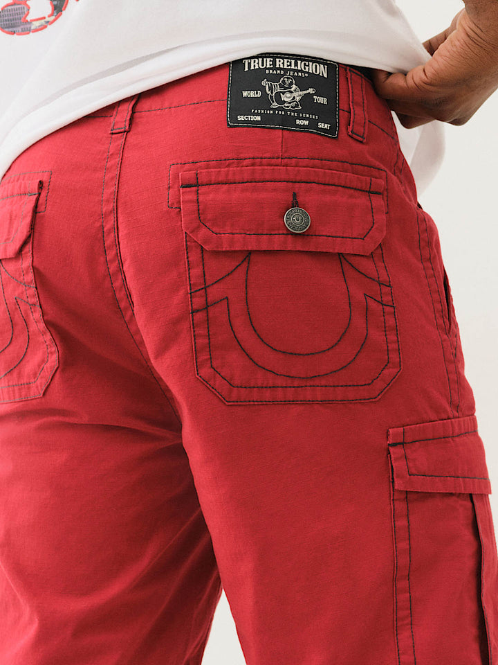 TRUE RELIGION RIPSTOP CARGO SHORT